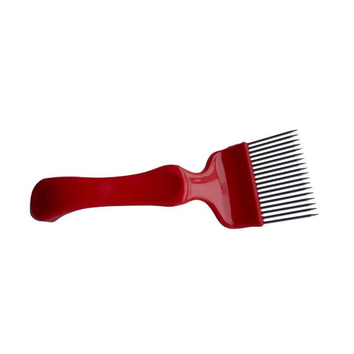 Plastic handle capping scratcher