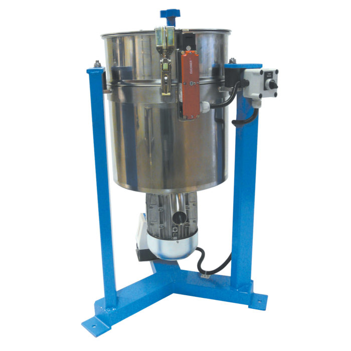 Cappings spin dryer