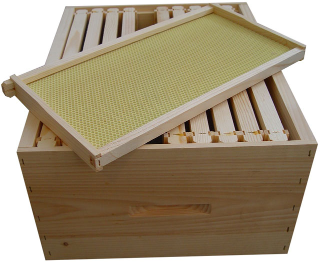 9-Open-Source-Bee-Hive-Apiary-Frames-640px Beehive frames and foundation