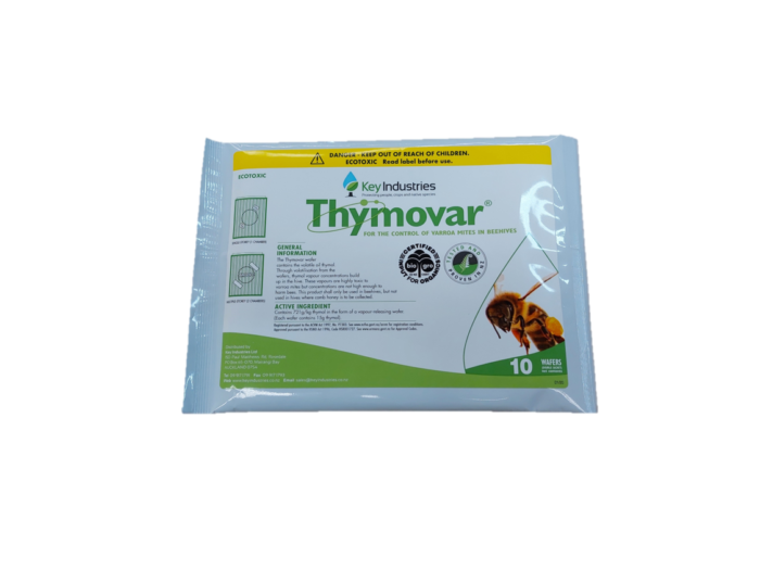 Thymovar varroa treatment